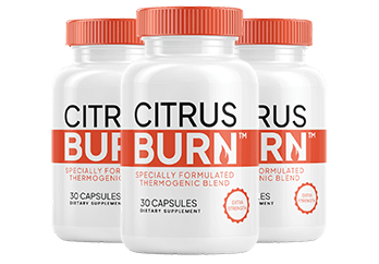 CitrusBurn supplement 3-bottle package - certified and verified quality